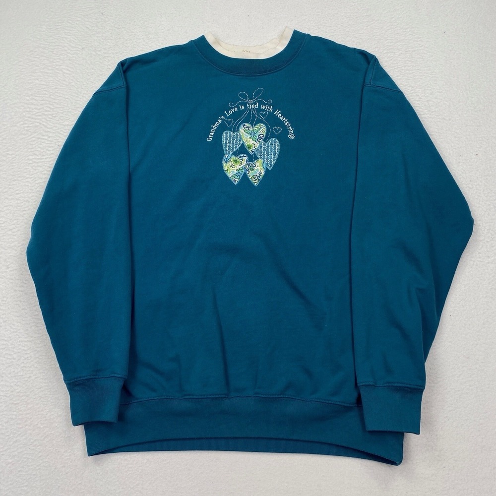 Vintage M&C Sportswear Sweater Women's Size Large Grandma's Love